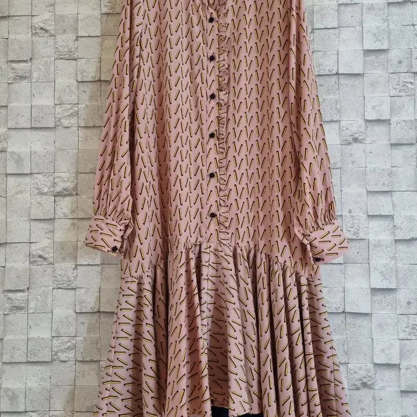 [BUNJANG] At Corner Midi Long Dress / 앳코너 인디핑크 미디 롱원피스