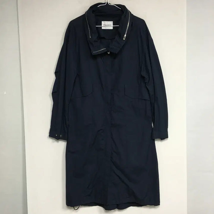 [BUNJANG] DEMOO Parkchoonmoo Nylon Hooded Long Jacket / DEMOO 데무 박춘무 나일론 후드 롱 자켓