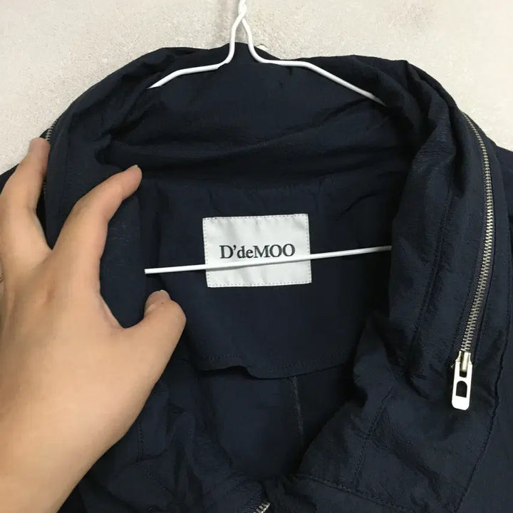 [BUNJANG] DEMOO Parkchoonmoo Nylon Hooded Long Jacket / DEMOO 데무 박춘무 나일론 후드 롱 자켓
