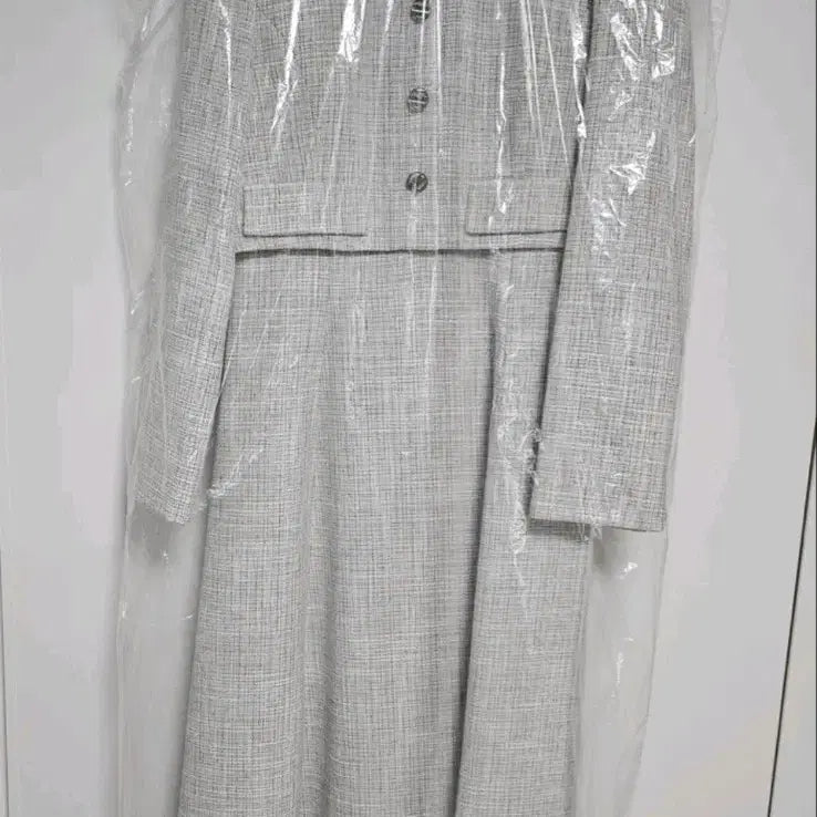 [BUNJANG] It MICHAA Tweed Long Dress / 잇미샤 트위드 원피스