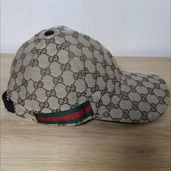 [BUNJANG] Gucci Beige Cotton Baseball Cap M (58cm) / 구찌 모자/볼캡 M(58) 정품S급(한글텍)