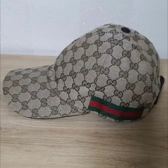 [BUNJANG] Gucci Beige Cotton Baseball Cap M (58cm) / 구찌 모자/볼캡 M(58) 정품S급(한글텍)