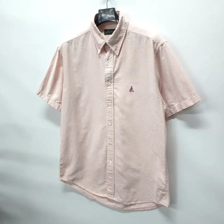 [BUNJANG] Beanpole Old School Short Sleeve Shirt / 빈폴 올드스쿨 반팔셔츠 ( 95 )