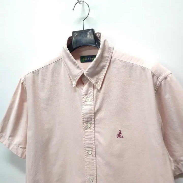 [BUNJANG] Beanpole Old School Short Sleeve Shirt / 빈폴 올드스쿨 반팔셔츠 ( 95 )
