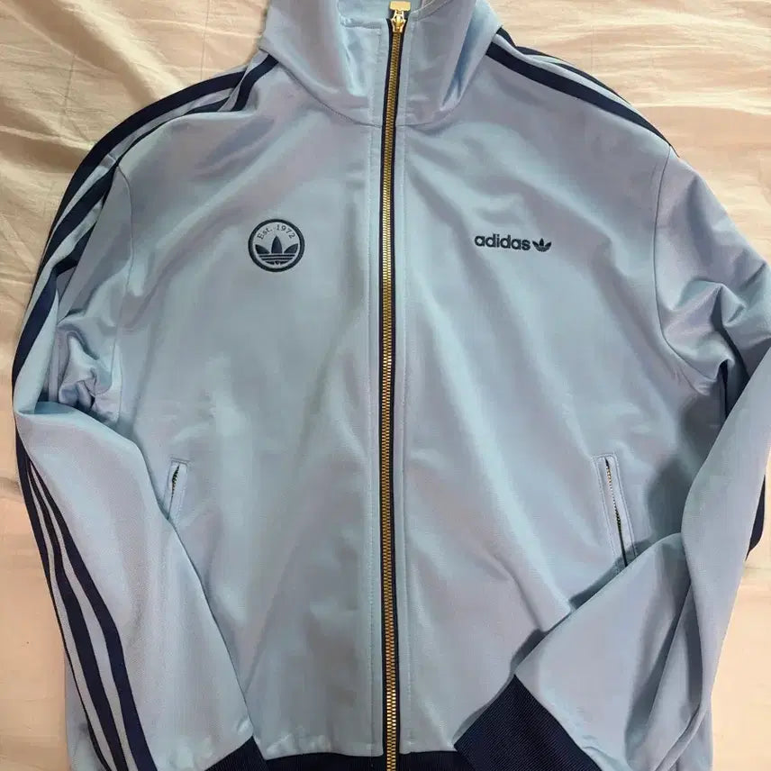 [BUNJANG] Adidas Firebird Track Top Clear Sky Size S / 아디다스 파이어버드 트랙탑 clear sky  s사이즈