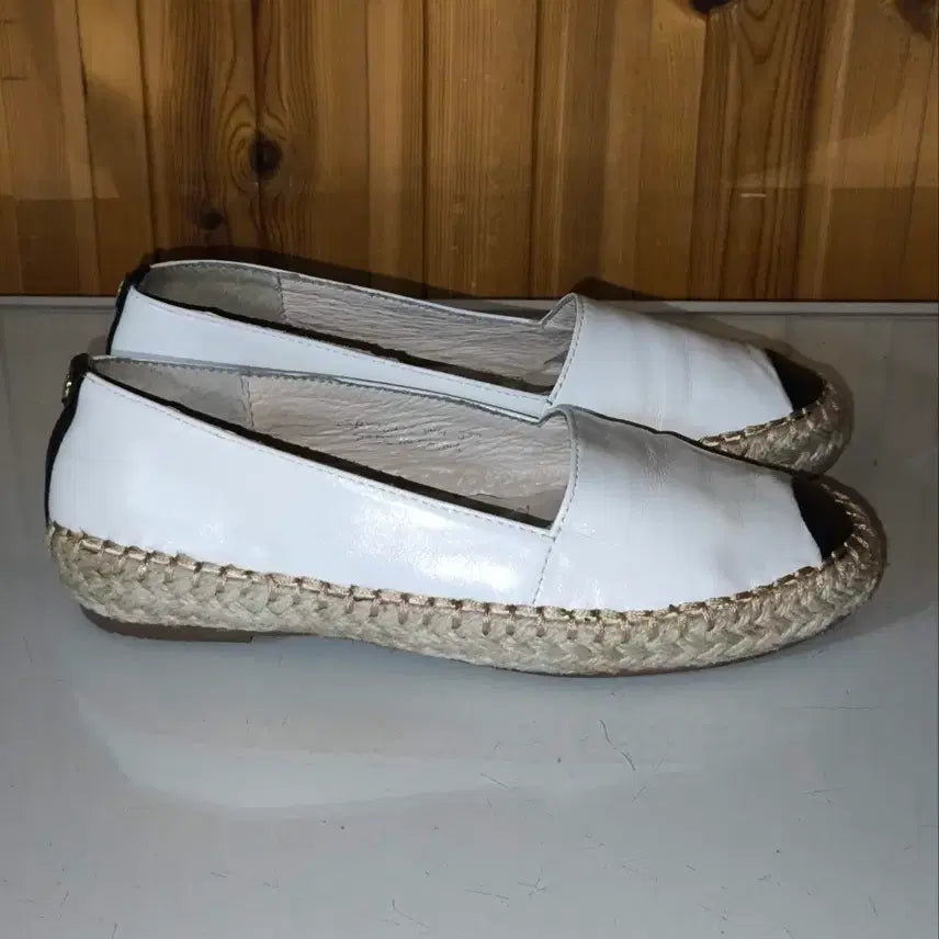 [BUNJANG] SUECOMMA BONNIE Leather Espadrille Slip-on / 350 225mm 슈콤마보니 레더 에스파듀 슬립온