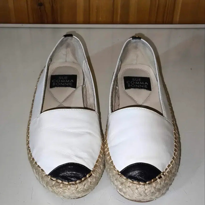 [BUNJANG] SUECOMMA BONNIE Leather Espadrille Slip-on / 350 225mm 슈콤마보니 레더 에스파듀 슬립온