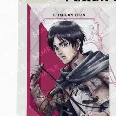 [BUNJANG] Attack on Titan Eren Equine Theme Clear Card (Sealed) / 진격거 에렌 Anique 기마 테마 클리어 카드