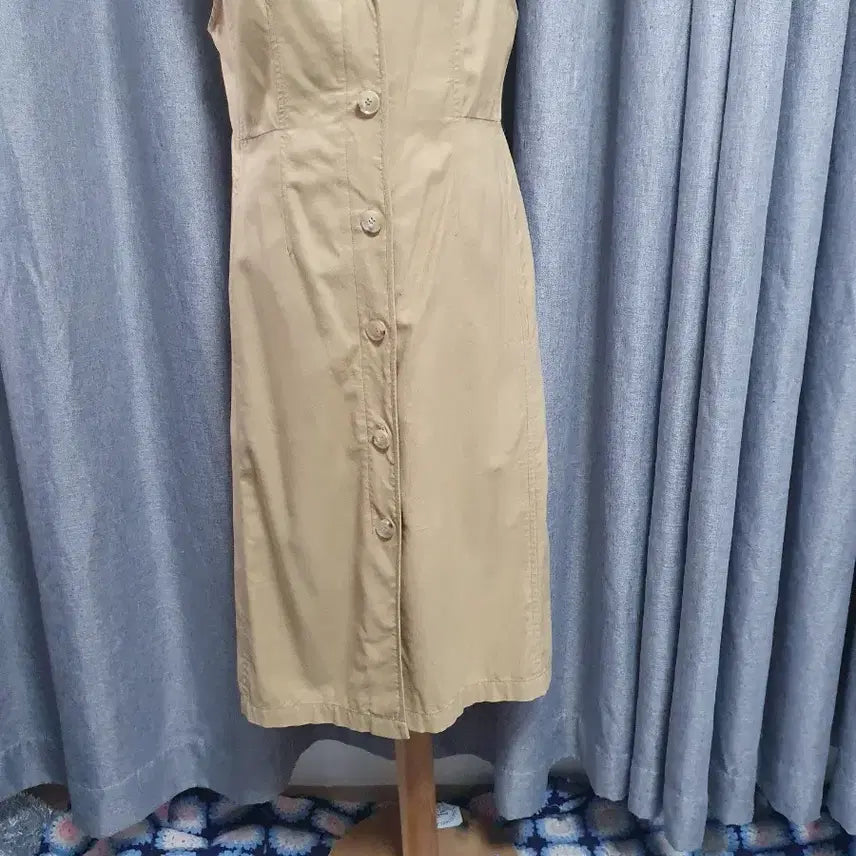 [BUNJANG] 55 Layered Beige Dress / 55 ENC레이어드 베이지원피스