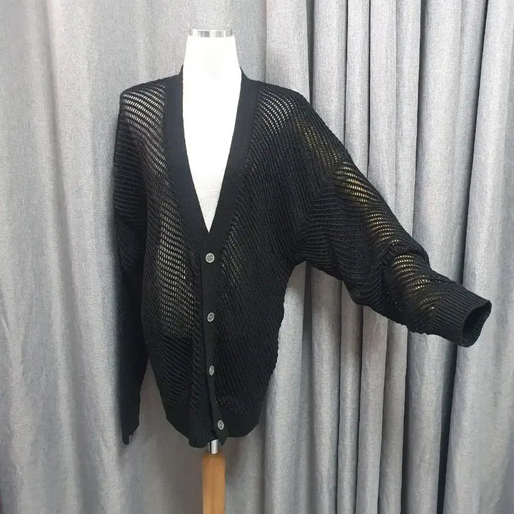 [BUNJANG] Jjaim Oversized Cardigan / 짜임 오버 가디건