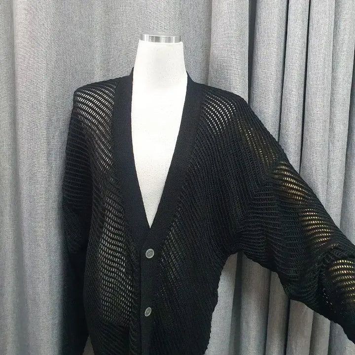 [BUNJANG] Jjaim Oversized Cardigan / 짜임 오버 가디건