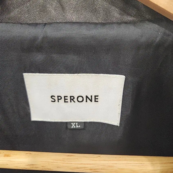 [BUNJANG] Sperone Lambskin Jacket XL / 스페로네 양가죽자켓 XL