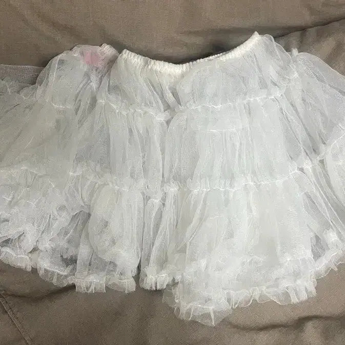 [BUNJANG] White Tutu Skirt / 코스프레 화이트 튜튜 스커트 판매합니다!