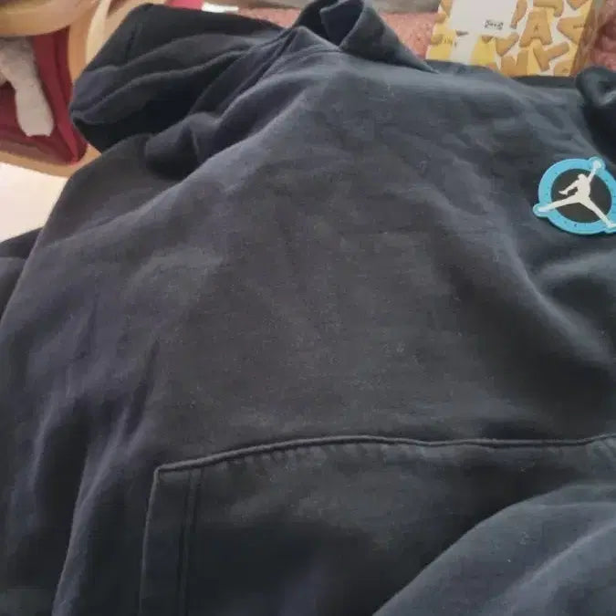 [BUNJANG] Jordan Black Hoodie / 조던 블랙 후드티115