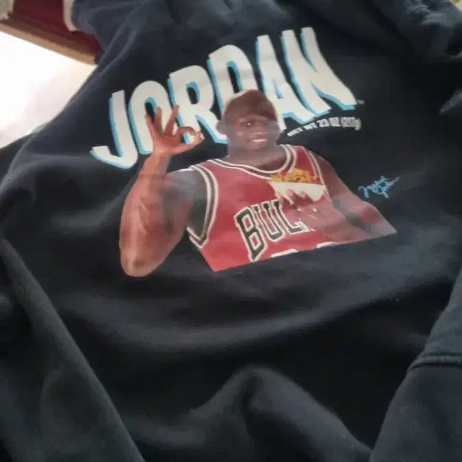 [BUNJANG] Jordan Black Hoodie / 조던 블랙 후드티115
