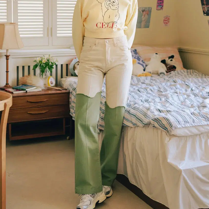 [BUNJANG] Bitter Cells Wave Washing Pants / 비터셀즈(BITTER CELLS) 웨이브 워싱팬츠 55