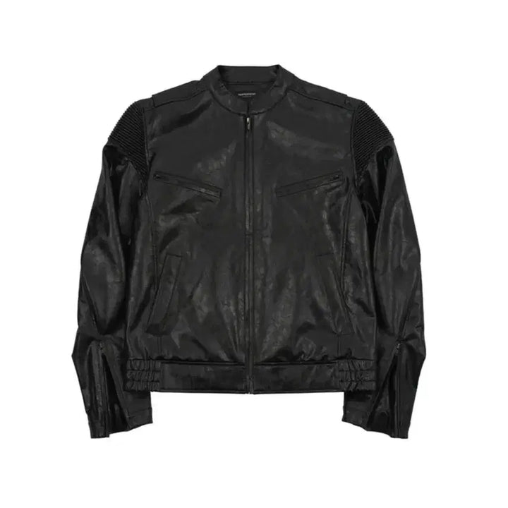 [BUNJANG] FROMWHAT / Fake Cracked Texture Leather Jacket / (새상품)파프롬왓 파 페이크 크랙드 텍스처 레더가죽자켓