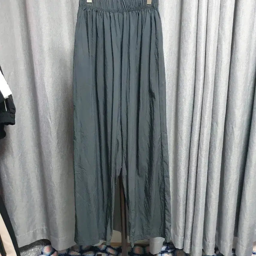 [BUNJANG] Vivaglam Charcoal Banding Pants / 비바글램 사각사각 밴딩 차콜팬츠