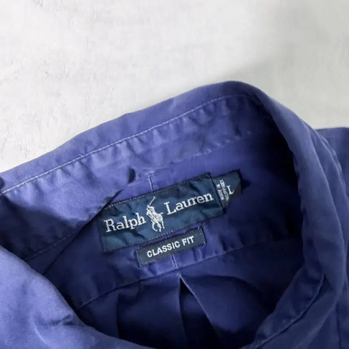 [BUNJANG] Vintage Polo Blue Shirt / 빈티지 폴로 블루 셔츠 판매