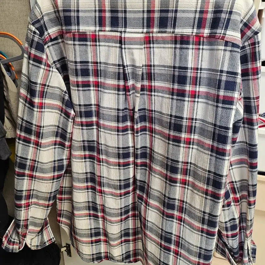 [BUNJANG] Solid Homme Check Shirt Jacket / 솔리드옴므 체크 셔켓 48(105)