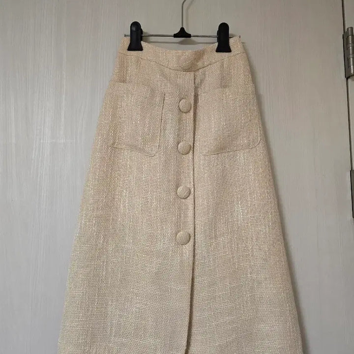 [BUNJANG] Studio J Tweed Long Skirt / 스튜디오J 트위드 롱스커트 ( 미착)
