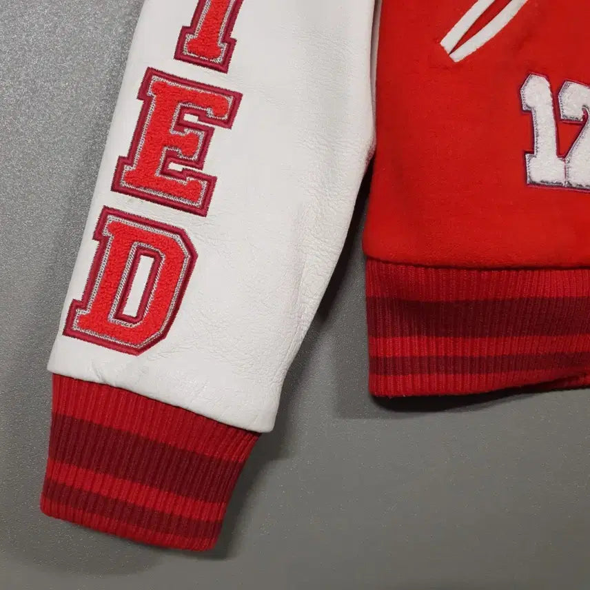 [BUNJANG] Buried Alive 7th Anniversary Big Logo Patch Quilted Varsity Stadium Jacket / S) 베리드얼라이브 7주년 빅로고 패치 누빔 바시티 스타디움 자켓 점퍼