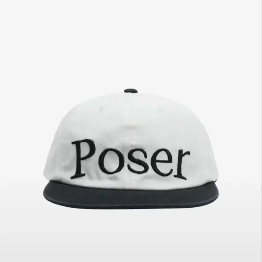 [SOLD OUT] 구보 Poser 포저 볼캡 / 화이트 블랙 배색