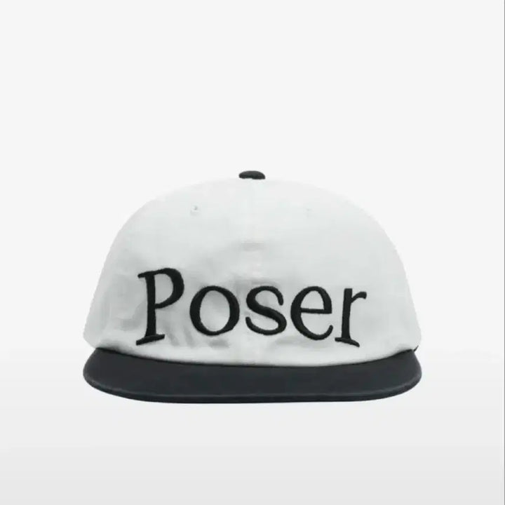 [SOLD OUT] 구보 Poser 포저 볼캡 / 화이트 블랙 배색