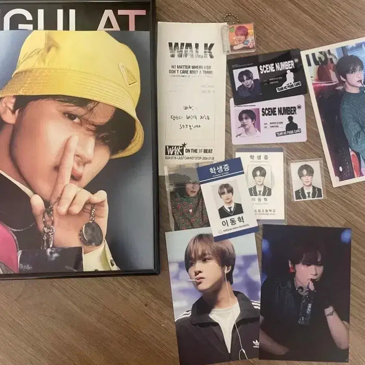 [BUNJANG] NCT Haechan LP Frame Photobook Goods Bundle Set / 엔시티 해찬 나르시시즘 엘피 포토북 굿즈 공굿 비공굿 일괄 양도 목걸이