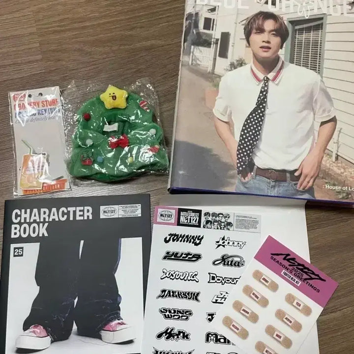 [BUNJANG] NCT Haechan LP Frame Photobook Goods Bundle Set / 엔시티 해찬 나르시시즘 엘피 포토북 굿즈 공굿 비공굿 일괄 양도 목걸이