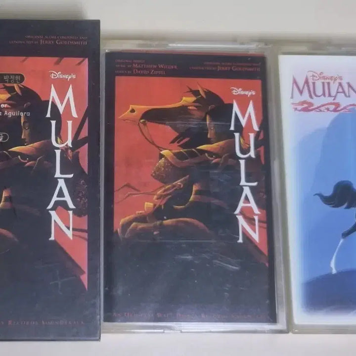 [BUNJANG] Mulan OST 2 Tape (Unsealed Cassette Tape) / 뮬란 OST 2tape (개봉 카세트테이프)