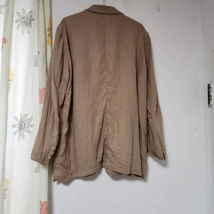 [BUNJANG] Linen Casual Jacket Blazer / 린넨 캐주얼 자켓 블레이저  100~105