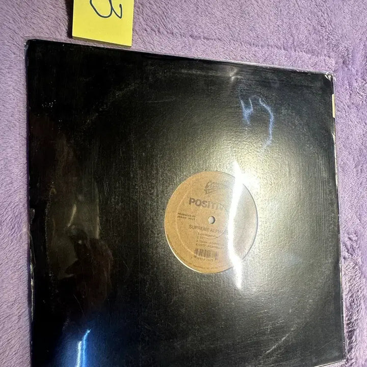 [BUNJANG] Positive K Supreme Alphabet 2001 German LP / 빈티지 LP  [Positive K / Supreme Alphabet]