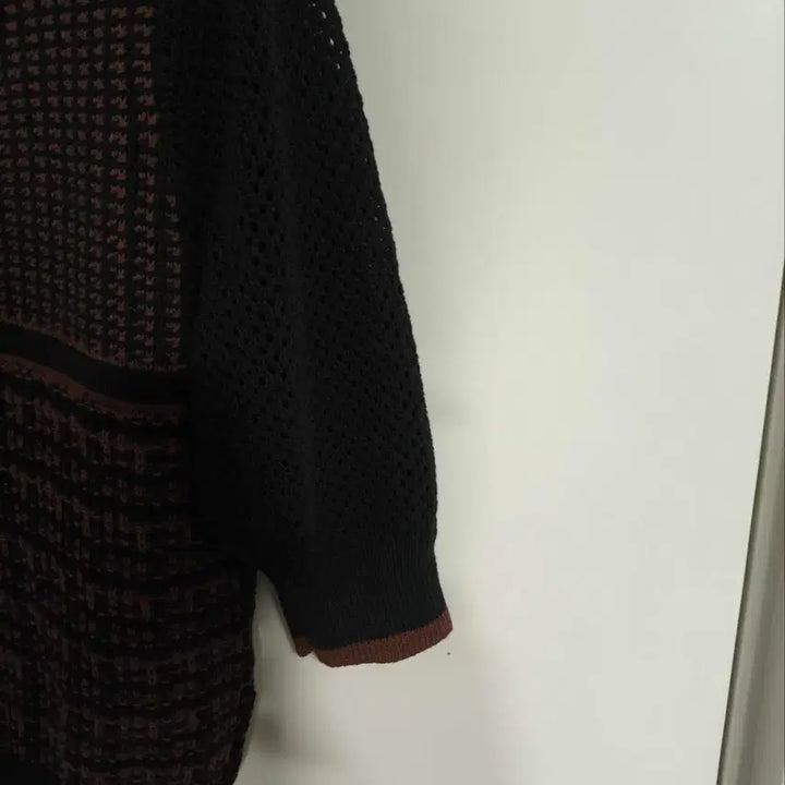 [BUNJANG] MZUKA Cotton Knit Mesh Short Sleeve / M 주카 코튼 니트 그물짜임 메쉬 반팔
