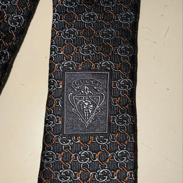 [BUNJANG] Gucci GG Pattern Silk Necktie / 구찌 GG 패턴 실크 넥타이 148x8
