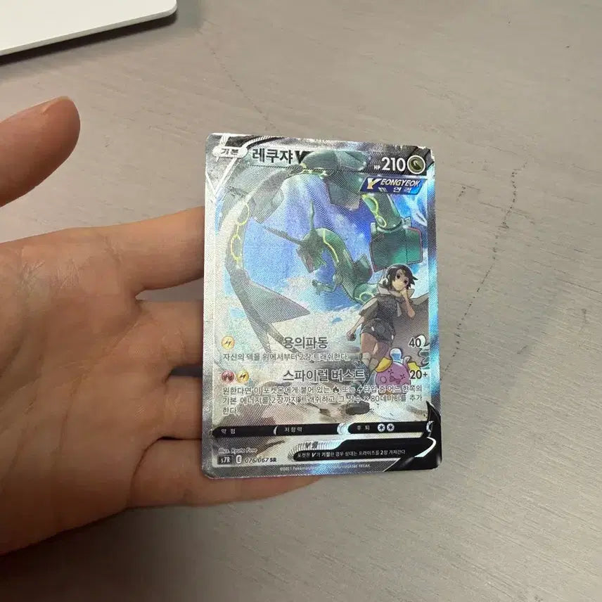 [BUNJANG] Rayquaza V Special Edition / 레쿠쟈 v특일