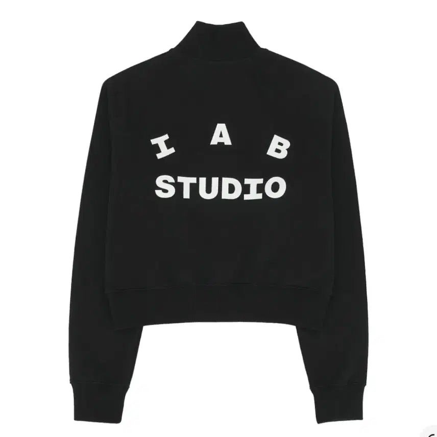 [BUNJANG] IAPP Studio Cropped Half-Zip Black OS / 미개봉 새제품 아이앱스튜디오 크롭 하프집업 블랙 os 120000원에 팝