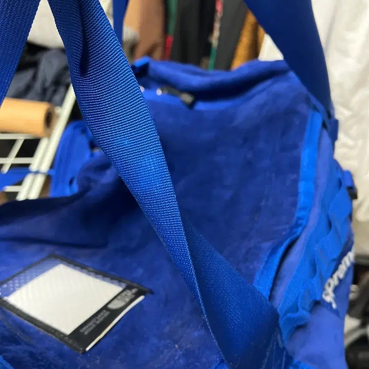 [SOLD OUT] 슈프림 노스페이스 스웨이드 더블팩 가방 숄더백