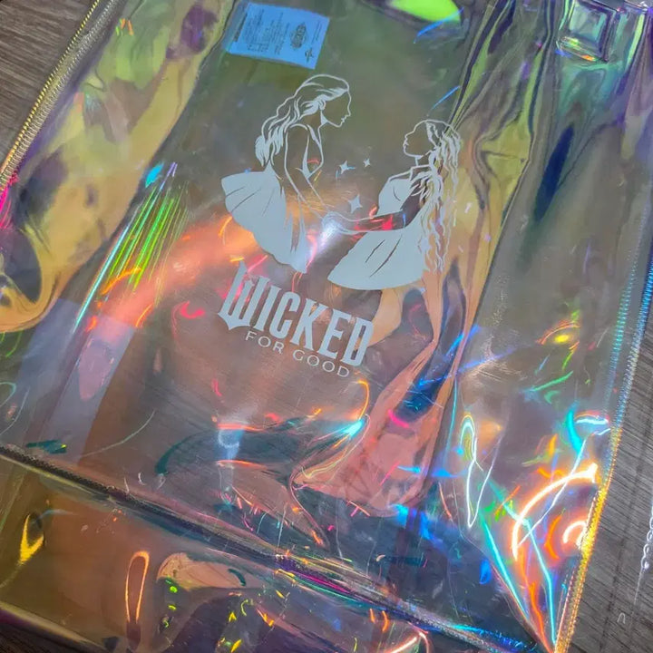 [BUNJANG] Wicked Hologram Transparent Bag / 일주일 반짝 할인) 위키드 Wicked 홀로그램 투명 가방