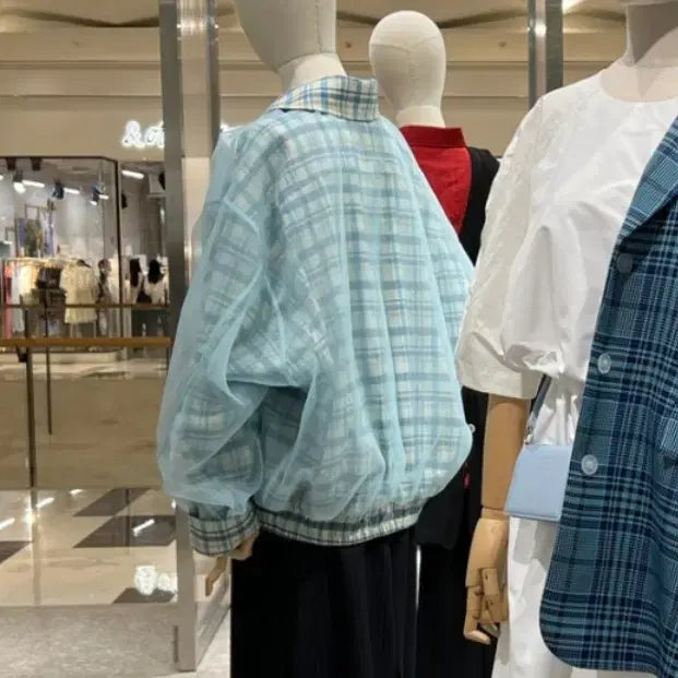 [BUNJANG] THE ILMA Checked Jumper Oversized Fit / 더일마(THE ILMA) 시에 체크점퍼 프리사이즈