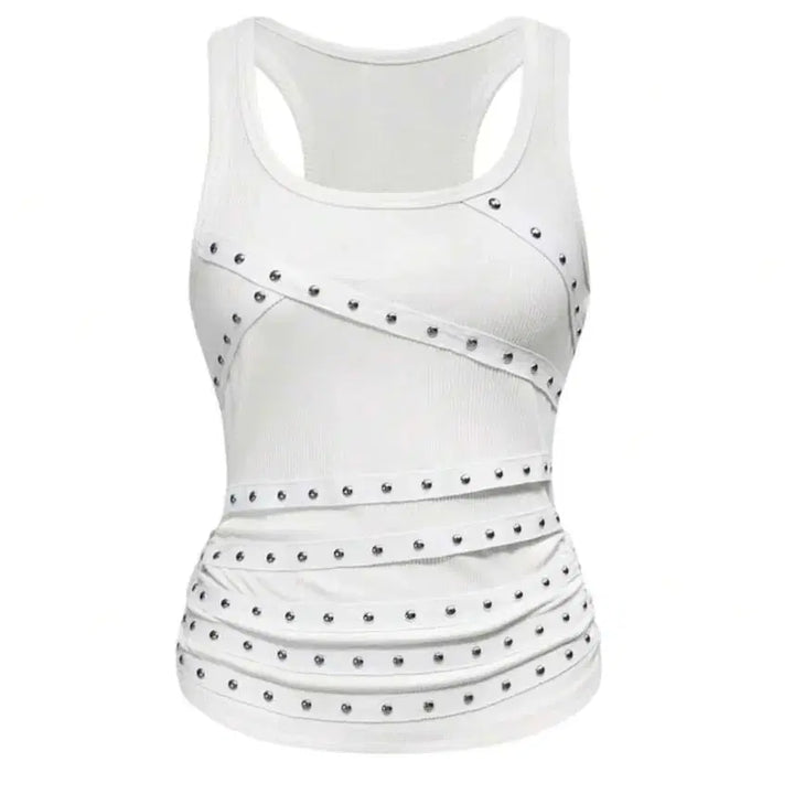 [BUNJANG] Romwe / SlaydiVa Sleeveless Tank Top Set / 롬위 // 슬레이디바 민소매 나시 세트