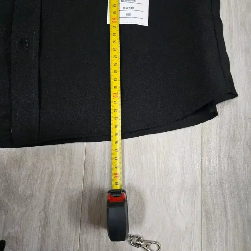[BUNJANG] Thom Browne Black Shirt Size 100 / X브라운_블랙셔츠_100사이즈
