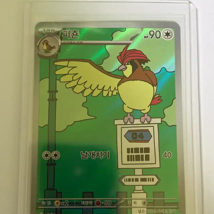 [BUNJANG] Pokemon Card Pidgeot AR 119/108 / 포켓몬 카드 피죤 AR 119/108