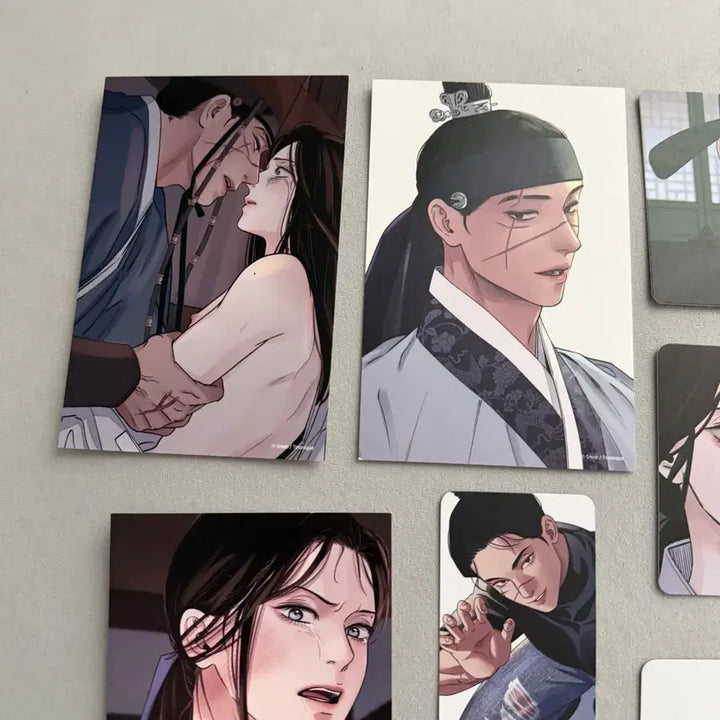 [BUNJANG] Toonique Sword and Flower Photocard, Postcard, Coaster, Special Gift Bundle Set / 투니크 칼과 꽃 포토 카드 엽서 코스터 특전 일괄