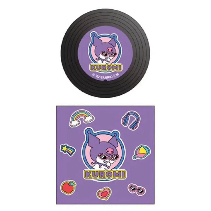 [BUNJANG] Bandai Sanrio Record Magnet Gacha Kuromi / 반다이 산리오 레코드 마그넷 가챠 쿠로미