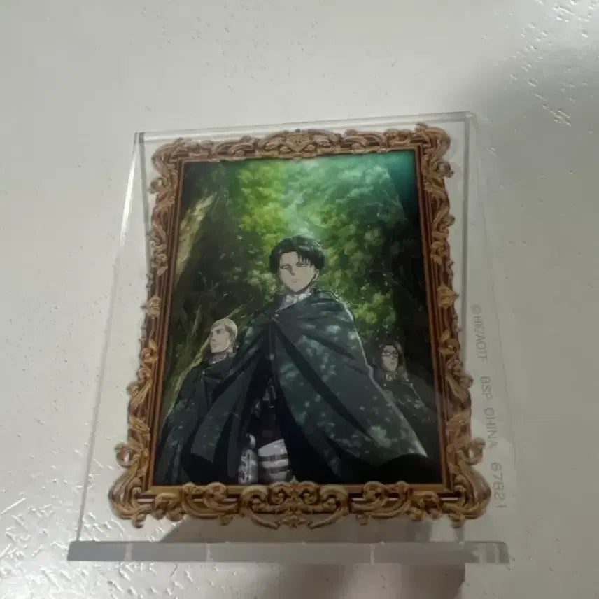 [BUNJANG] Attack on Titan Levi Hange Erwin Acrylic Stand / 진격의 거인 E상 아크릴 리바이 한지 엘빈