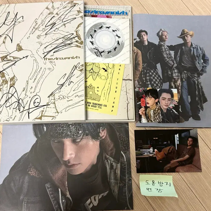 [SOLD OUT] [BUNJANG] ENHYPEN Signed THE:IN:VANISH Album / 엔하이픈 친필싸인 더인베인 the:in:VANISH 앨범