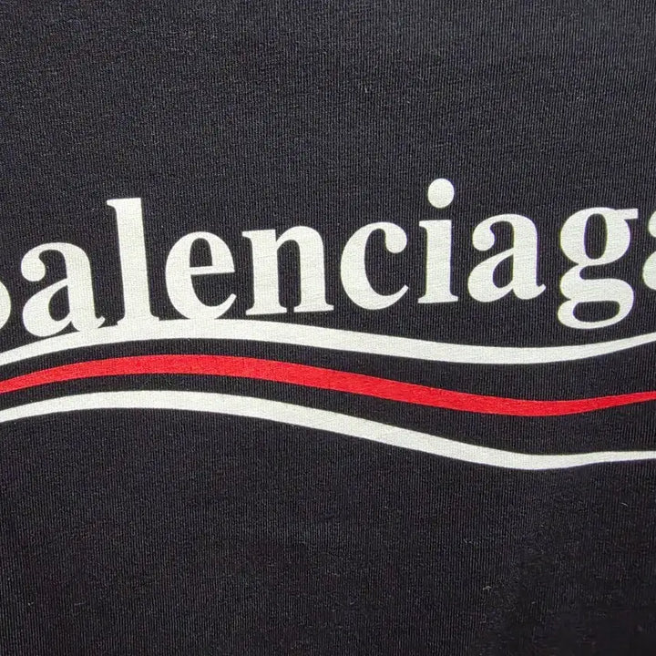 [BUNJANG] Balenciaga Wave T-Shirt / 발렌시아가 웨이브 반팔 L 105