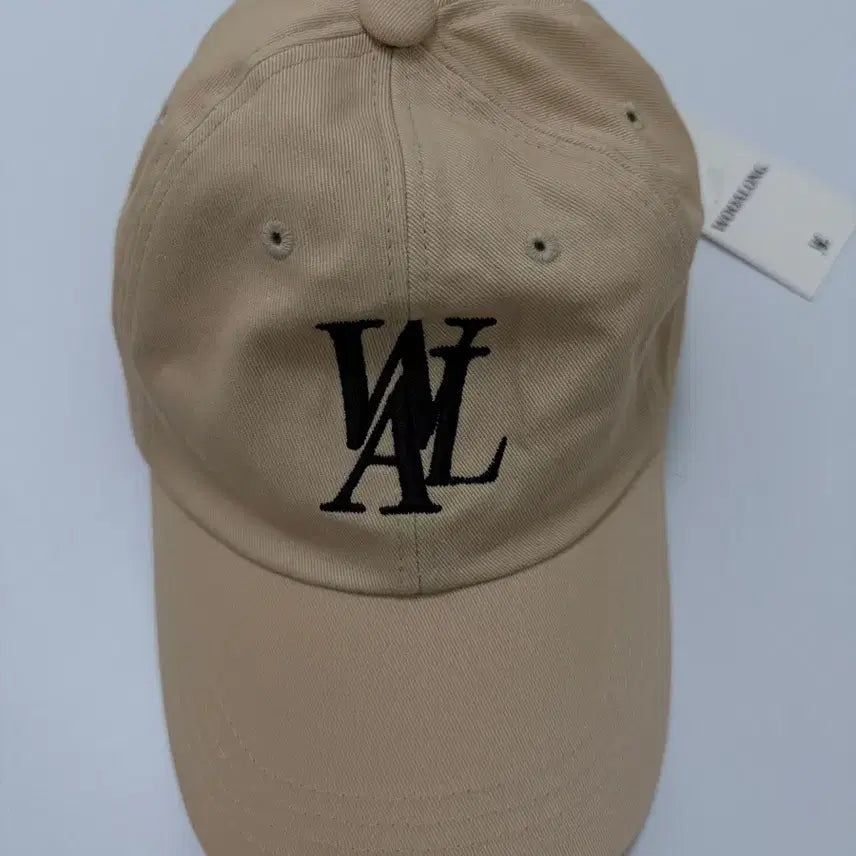 [BUNJANG] Wooalong Beige Cotton Ball Cap Hat / 미사용 새제품) 우알롱 베이지 볼캡 모자