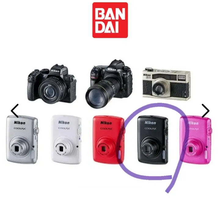 [BUNJANG] Nikon Coolpix Miniature Gacha Vol. 2 Camera Figurine / 니콘 카메라 쿨픽스 미니어처 2탄 가챠